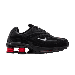 NIKE SHOX RIDE 2 BLACK UNIVERSITY RED