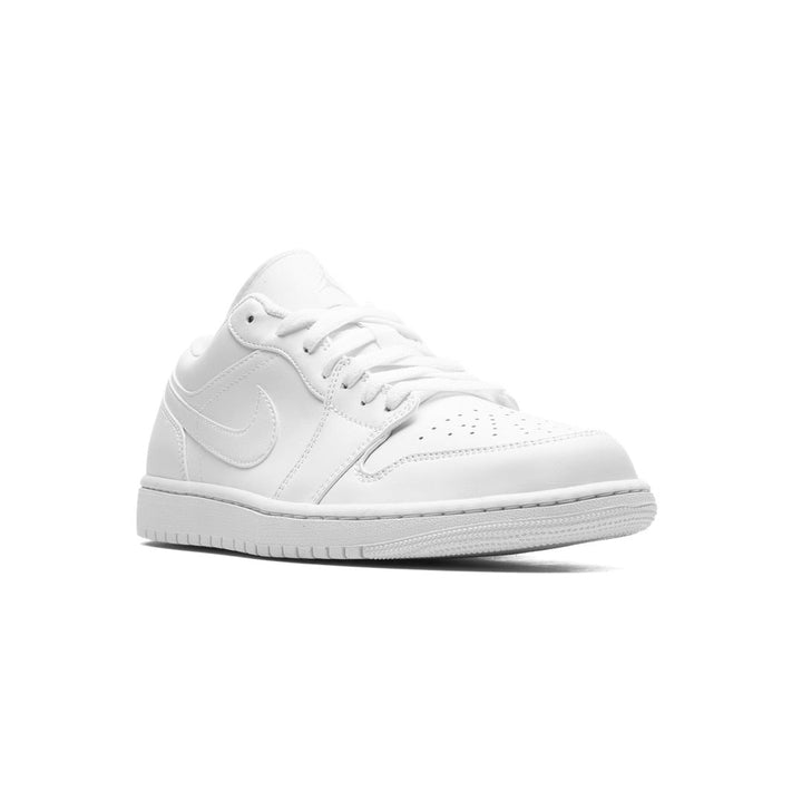 JORDAN 1 LOW TRIPLE WHITE