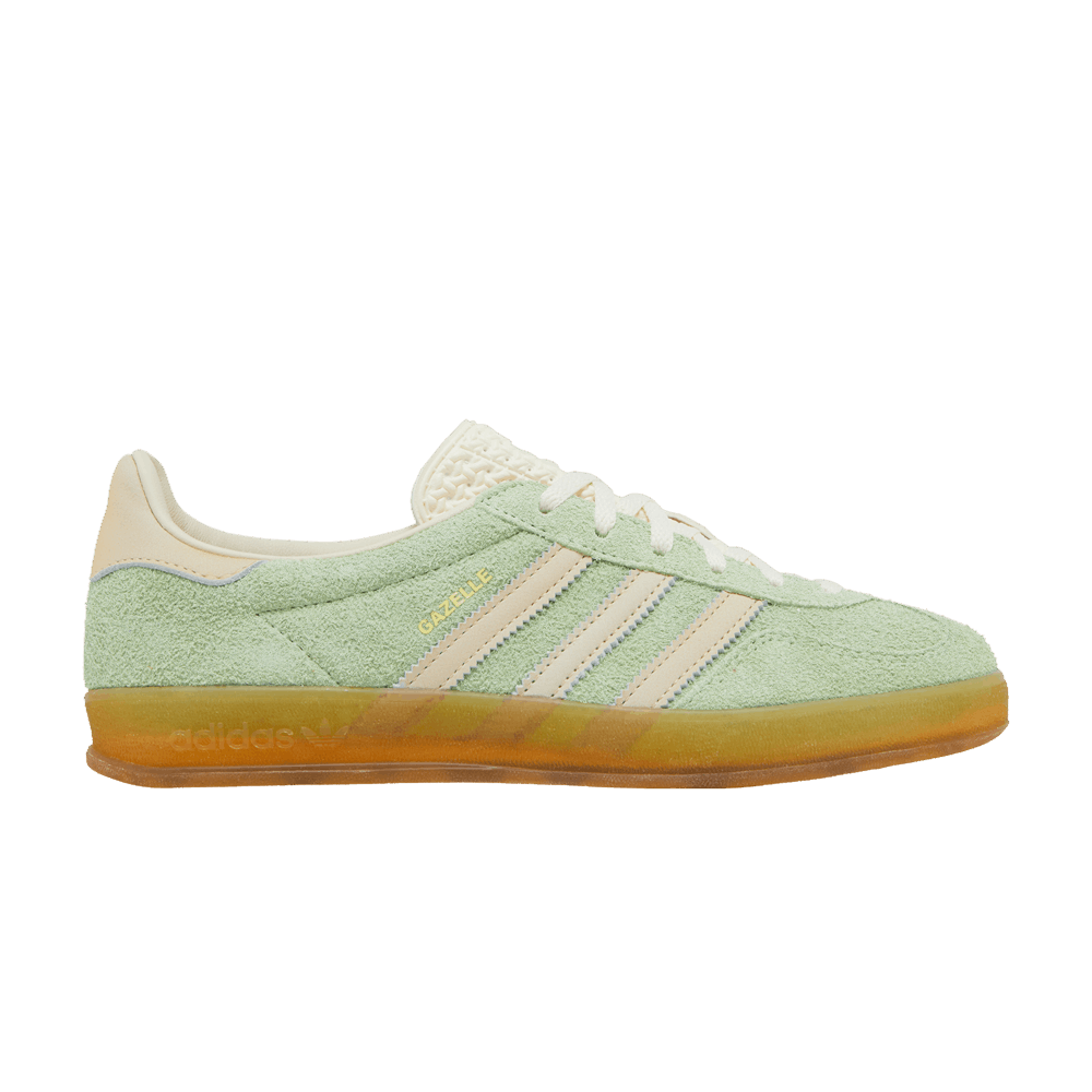 ADIDAS GAZELLE INDOOR SEMI GREEN SPARK (WOMEN&