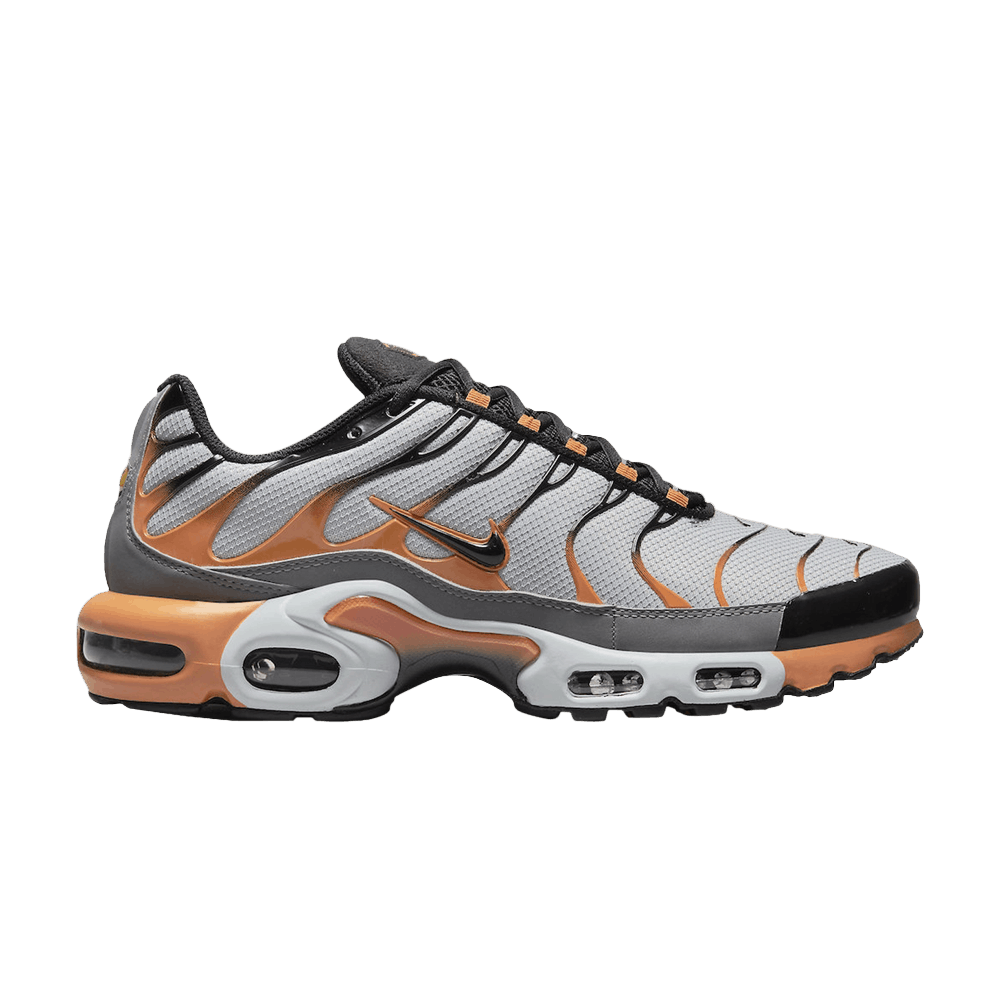 NIKE AIR MAX PLUS GREY ORANGE