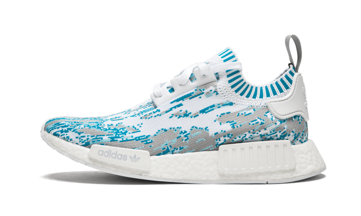 ADIDAS DATAMOSH CLEAR AQUA NMD R1 X SNEAKERSNSTUFF