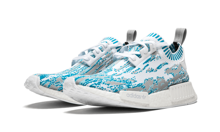 ADIDAS DATAMOSH CLEAR AQUA NMD R1 X SNEAKERSNSTUFF