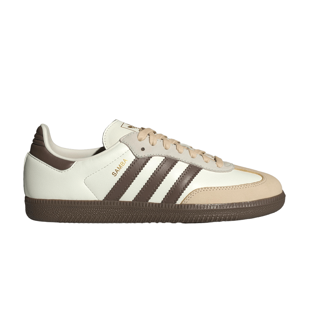 ADIDAS SAMBA OG OFF WHITE EARTH STRATA GUM (WOMEN&