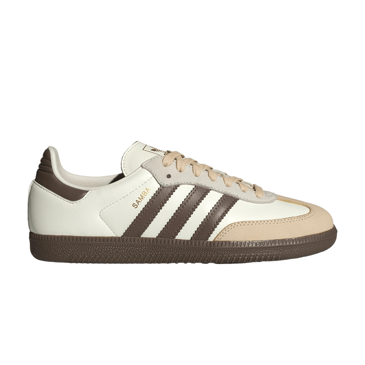 ADIDAS SAMBA OG OFF WHITE EARTH STRATA GUM (WOMEN&