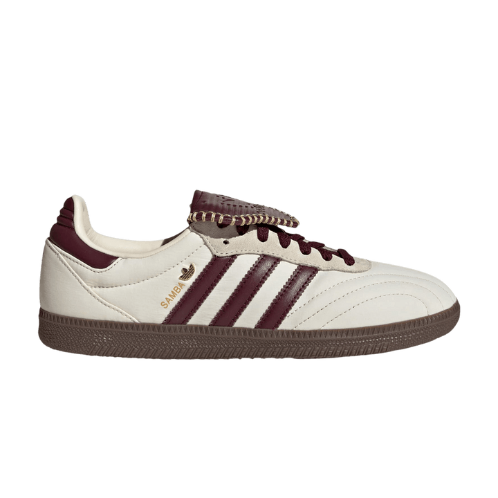 ADIDAS SAMBA LT CREAM WHITE MAROON (WOMEN&