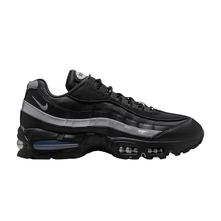 NIKE AIR MAX 95 OG BIG BUBBLE BLACK WHITE METALLIC SILVER