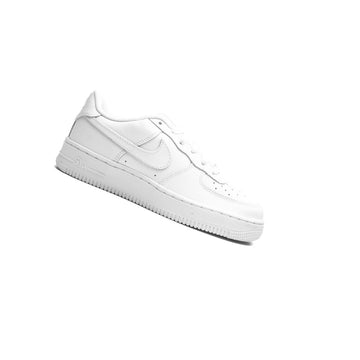 NIKE AIR FORCE 1 LOW LE TRIPLE WHITE (GS) — Stock