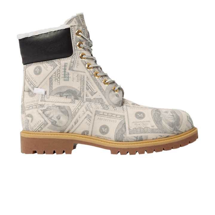 TIMBERLAND 6" PREMIUM WATERPROOF BOOT SUPREME X MM6 MAISON MARGIELA $100 BILLS