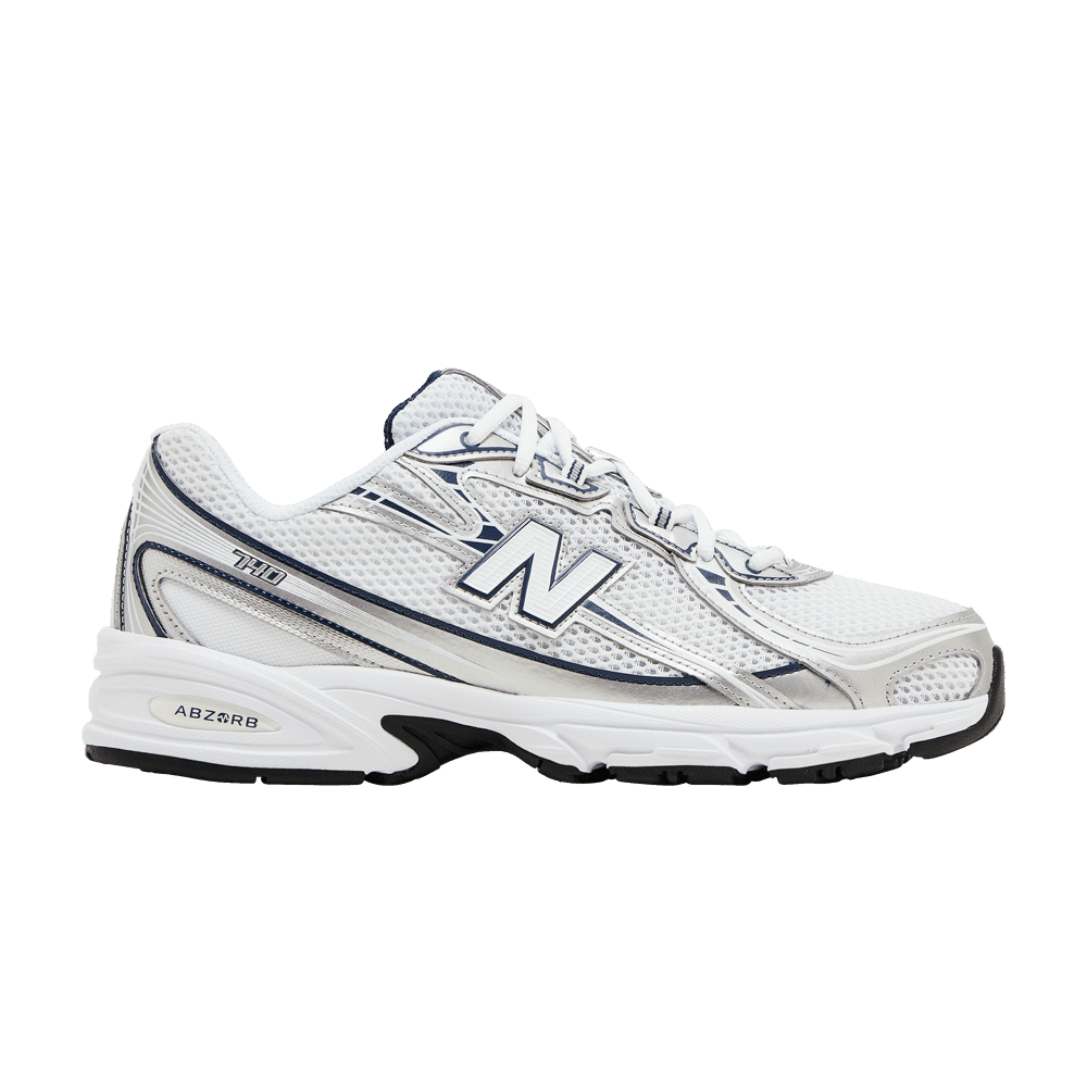 NEW BALANCE 740V2 WHITE SHADOW GREY NAVY
