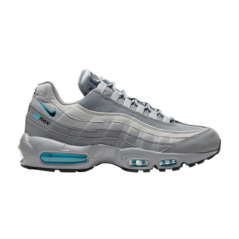 NIKE AIR MAX 95 RETRO LOGO GREY AQUA