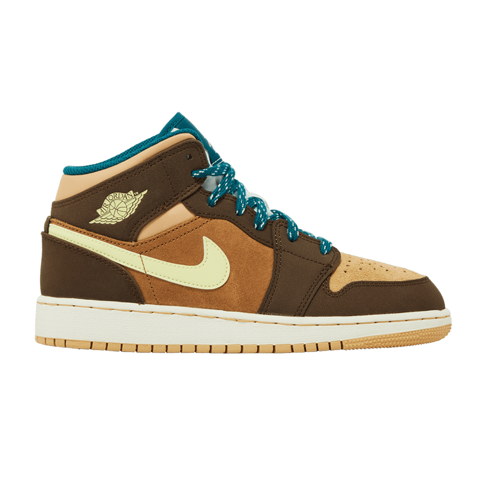 JORDAN 1 MID CACAO WOW (GS)