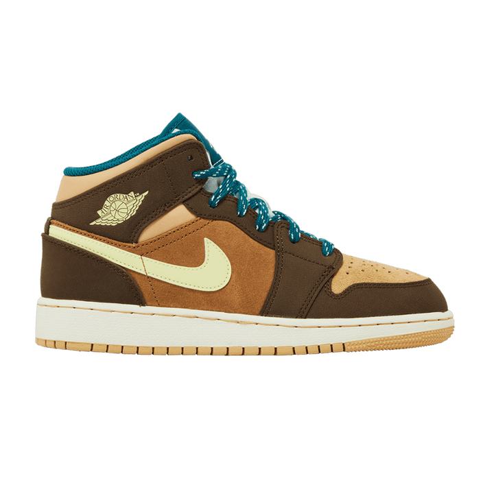 JORDAN 1 MID CACAO WOW (GS)