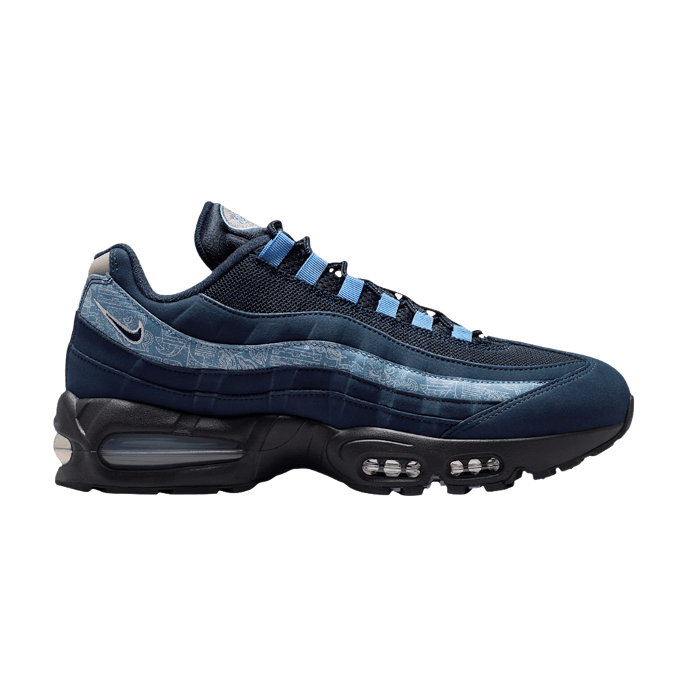 NIKE AIR MAX 95 SE BIG BUBBLE OBSIDIAN WORK BLUE