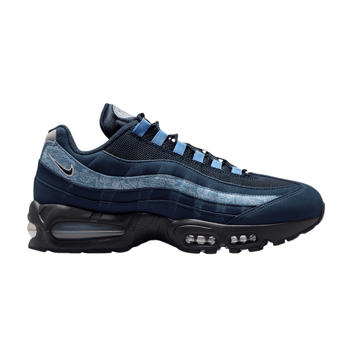NIKE AIR MAX 95 SE BIG BUBBLE OBSIDIAN WORK BLUE