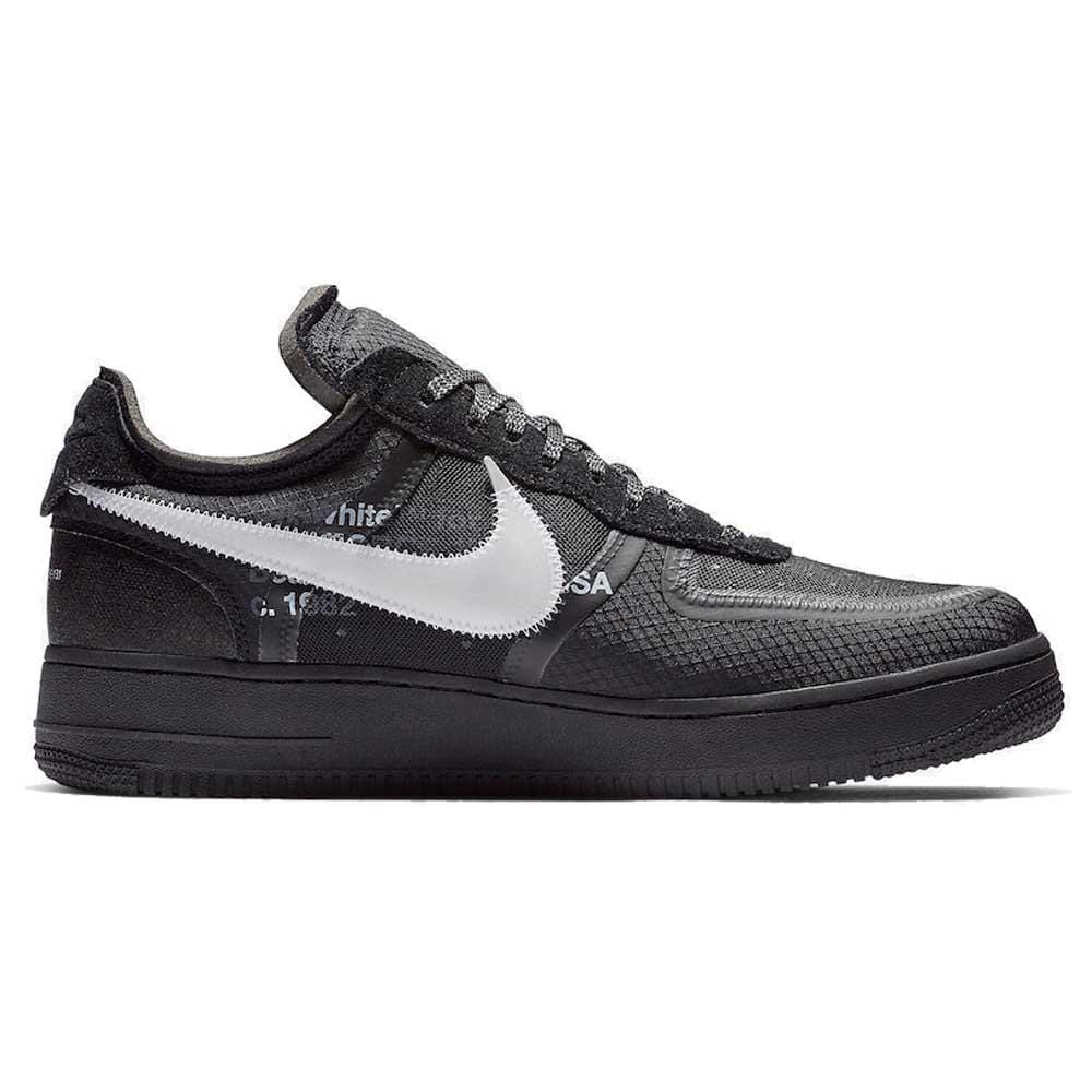 OFF-WHITE X NIKE AIR FORCE 1 BLACK