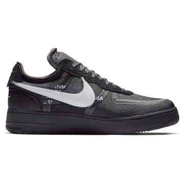 OFF-WHITE X NIKE AIR FORCE 1 BLACK — Stock