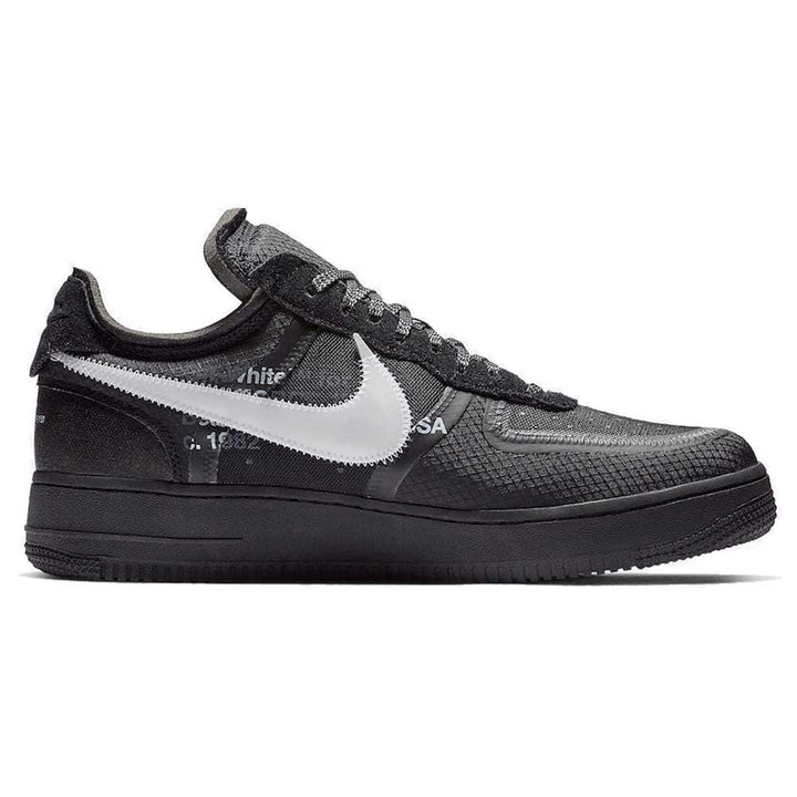 OFF-WHITE X NIKE AIR FORCE 1 BLACK