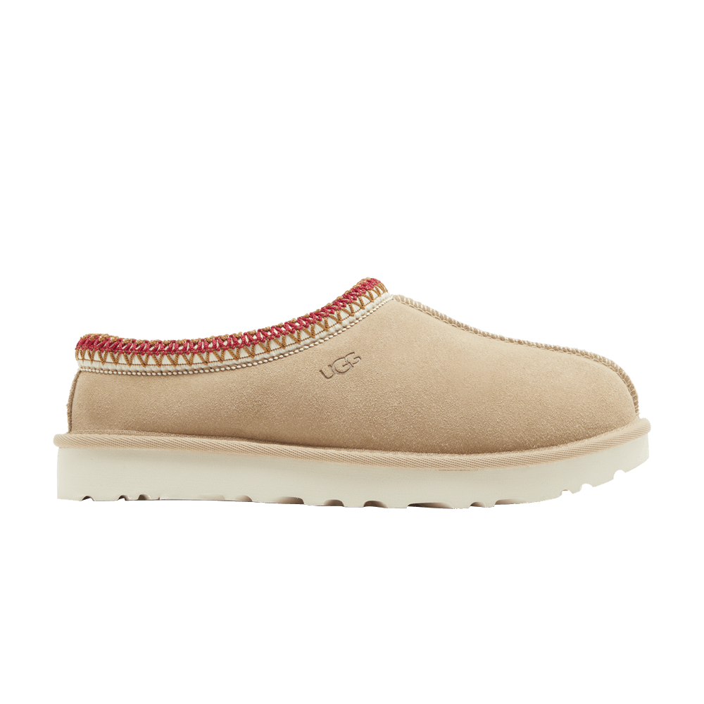UGG TASMAN SLIPPER SAND DARK CHERRY (WOMEN&