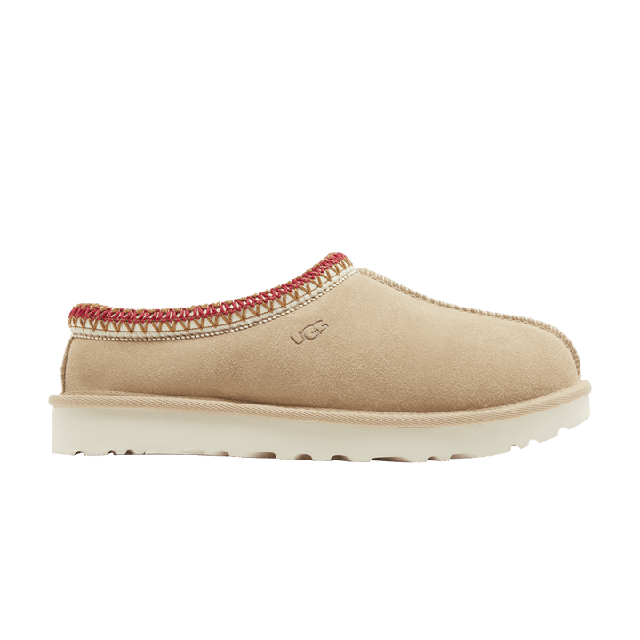 UGG TASMAN SLIPPER SAND DARK CHERRY (WOMEN&