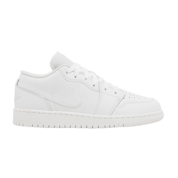 JORDAN 1 LOW TRIPLE WHITE (2023) (GS) — Stock