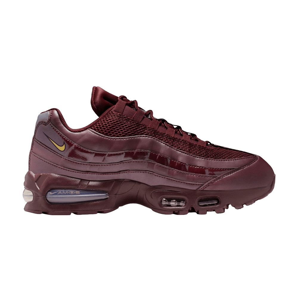 NIKE AIR MAX 95 SE BIG BUBBLE TOTAL 90 BURGUNDY CRUSH