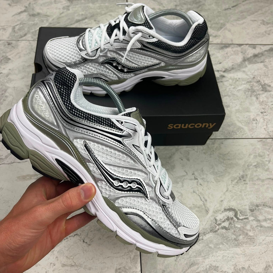 SAUCONY PROGRID OMNI 9 WHITE SAGE