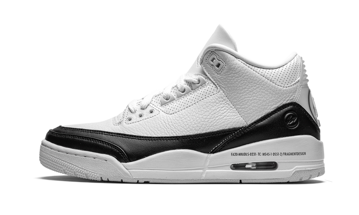 FRAGMENT X JORDAN 3 WHITE/BLACK