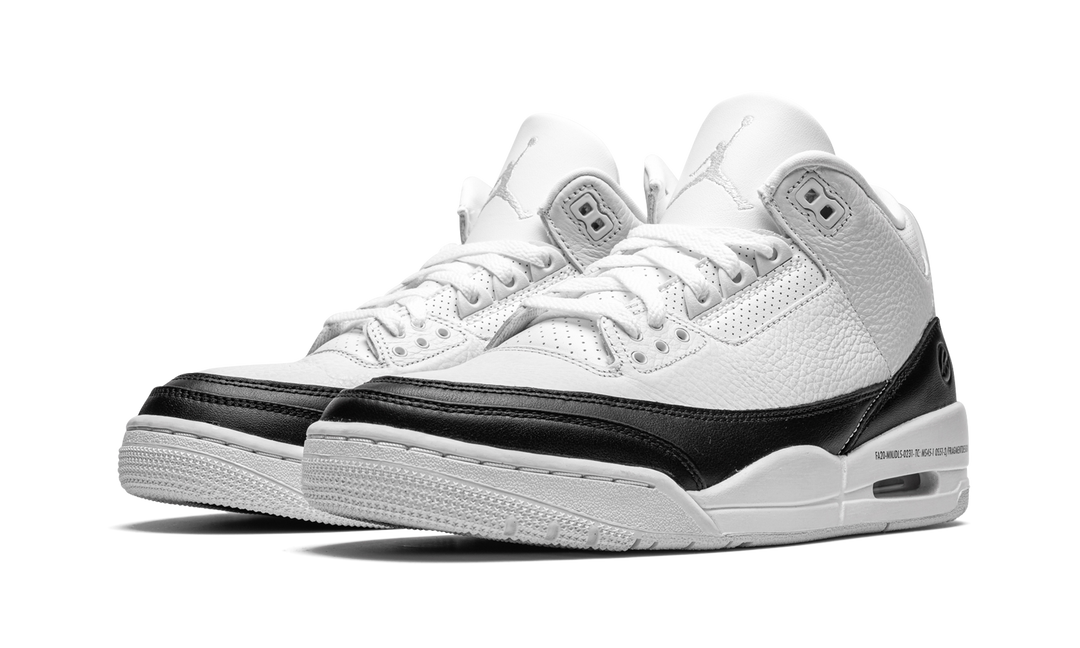 FRAGMENT X JORDAN 3 WHITE/BLACK
