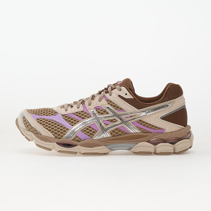 ASICS WOMENS GEL-CUMULUS 16 TRAINER CINNAMON / PURE SILVER — Stock 