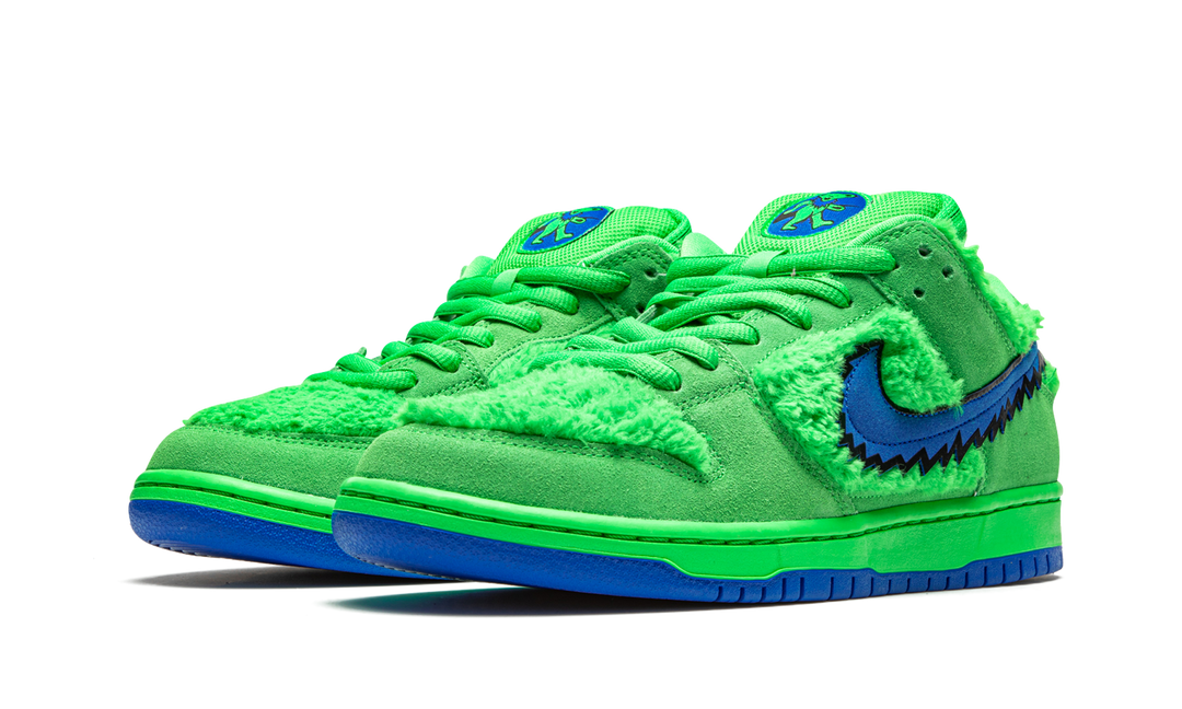 NIKE GRATEFUL DEAD X DUNK LOW SB GREEN BEAR