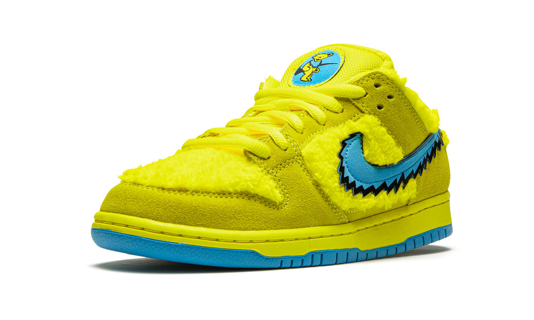 NIKE GRATEFUL DEAD X DUNK LOW SB YELLOW BEAR