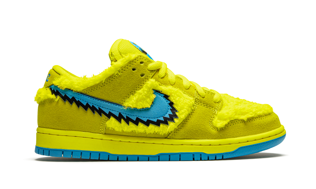 NIKE GRATEFUL DEAD X DUNK LOW SB YELLOW BEAR