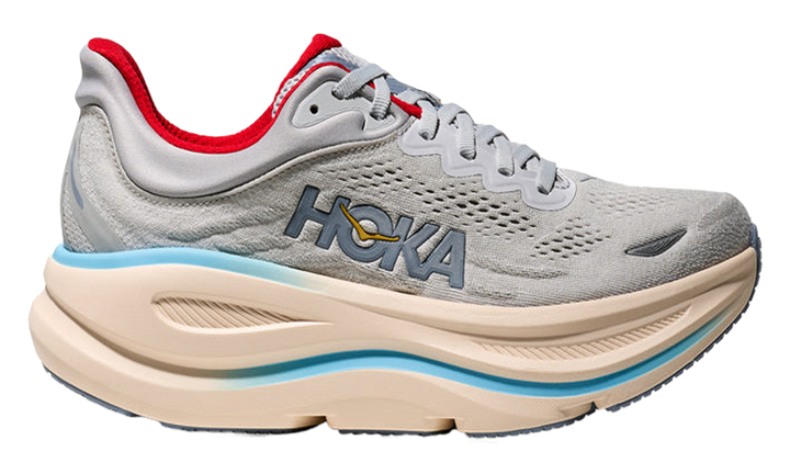 HOKA ONE ONE BONDI 9 COSMIC GREY STARDUST WOMENS — Stock 