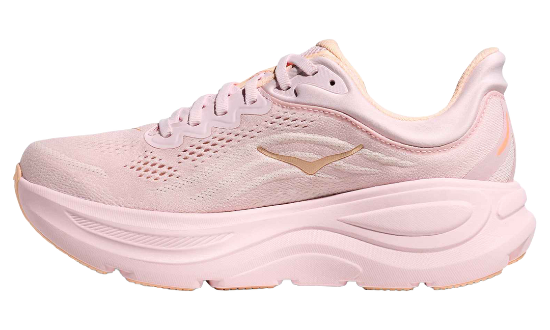 HOKA ONE ONE BONDI 9 LILAC CREAM TANGERINE GLOW WOMENS