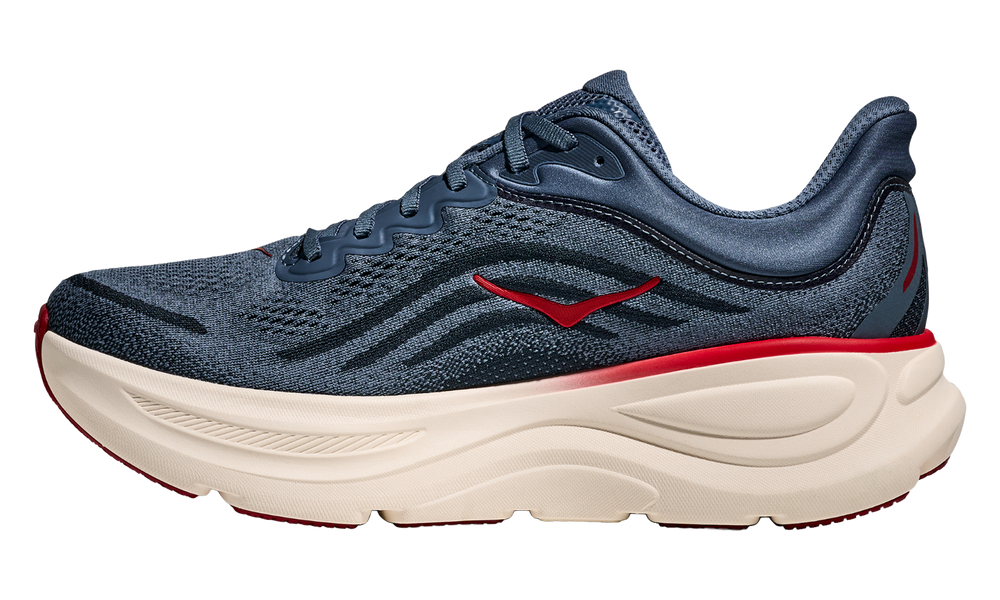 HOKA ONE ONE BONDI 9 THUNDER CLOUD VERMILLION — Stock #2