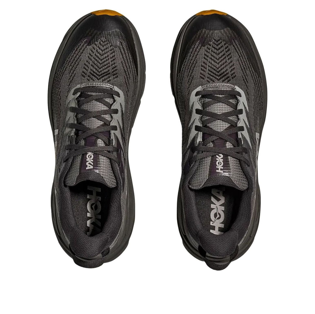 HOKA ONE ONE CHALLENGER 8 GORE-TEX ASPHALT GREY VARSITY YELLOW