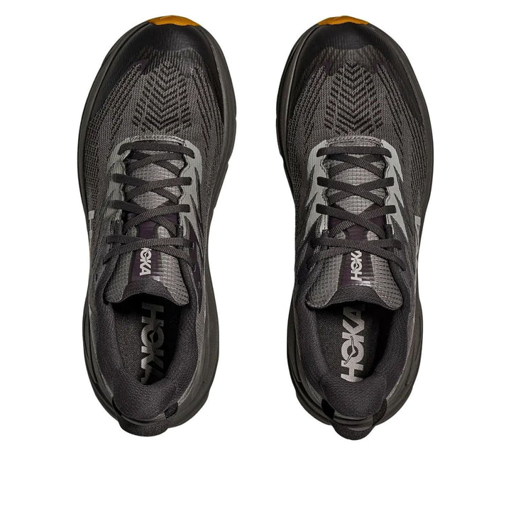 HOKA ONE ONE CHALLENGER 8 GORE-TEX ASPHALT GREY VARSITY YELLOW