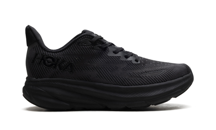 HOKA ONE ONE CLIFTON 9 TRIPLE BLACK