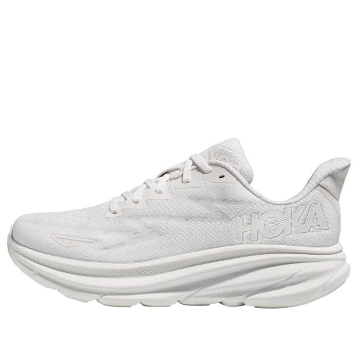 HOKA ONE ONE CLIFTON 9 WHITE WOMENS