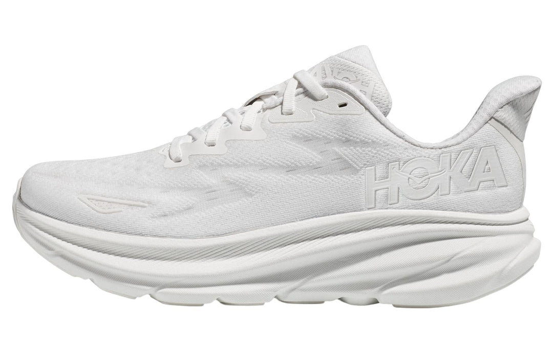 HOKA ONE ONE CLIFTON 9 WHITE WOMENS