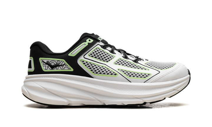 HOKA ONE ONE CLIFTON ONE9 BLACK WHITE GREEN