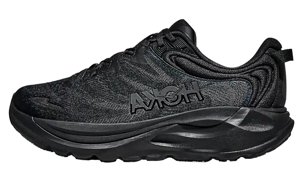 HOKA ONE ONE GAVIOTA 6 BLACK WOMENS — Stock #2