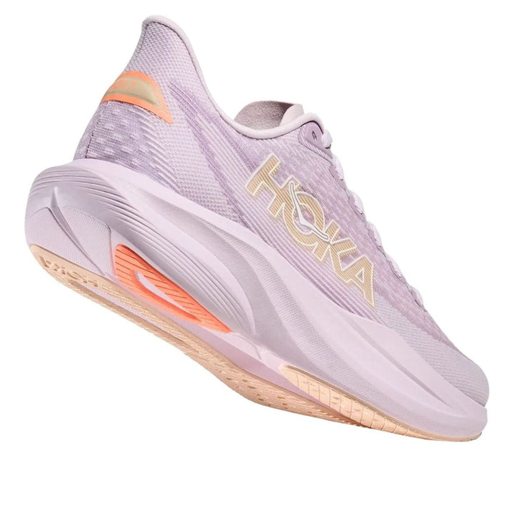 HOKA ONE ONE MACH 7 LILAC CREAM TANGERINE GLOW WOMENS