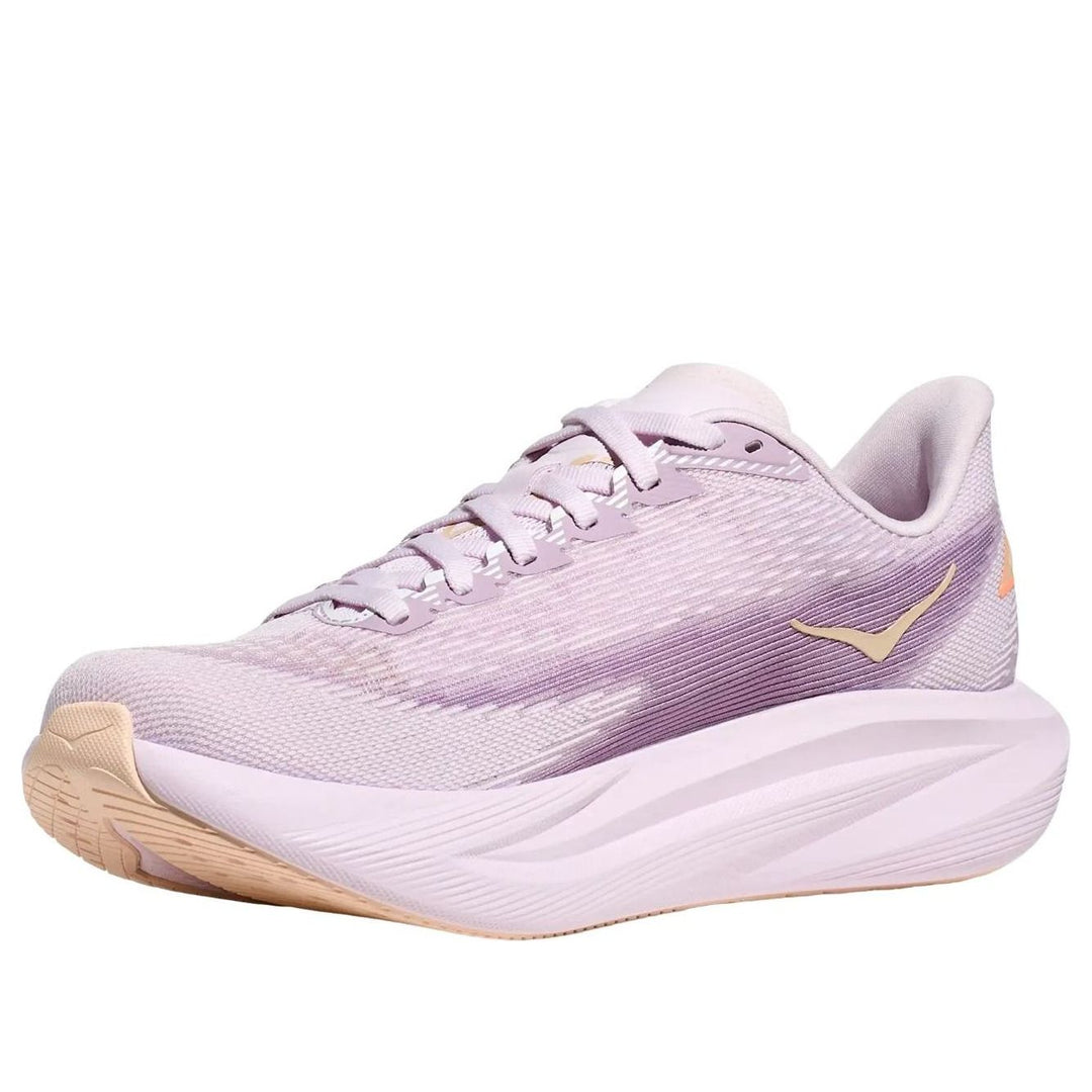 HOKA ONE ONE MACH 7 LILAC CREAM TANGERINE GLOW WOMENS