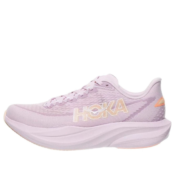 HOKA ONE ONE MACH 7 LILAC CREAM TANGERINE GLOW WOMENS