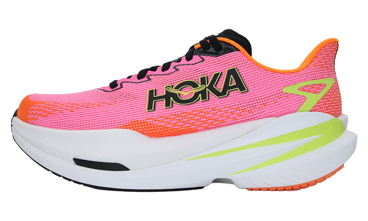 HOKA ONE ONE MACH X 3 NEON ROSE TANGERINE WOMENS