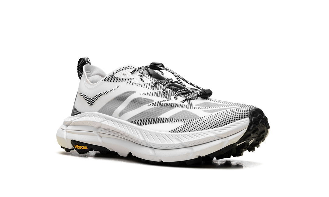 HOKA ONE ONE MAFATE SPEED 4 LITE WHITE BLACK