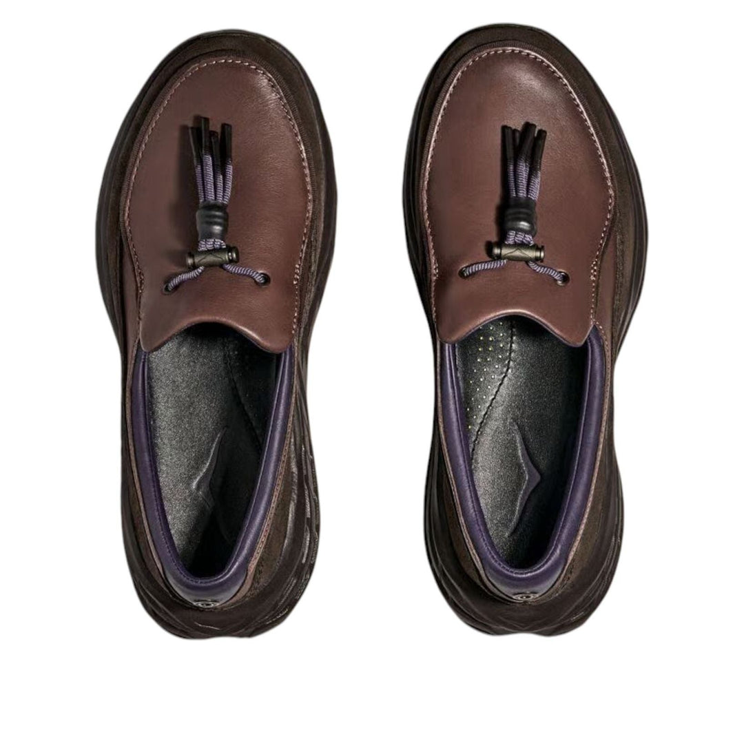 HOKA ONE ONE SPEED LOAFER WALNUT CAST IRON