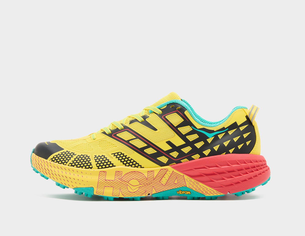 HOKA ONE ONE SPEEDGOAT 2 SOUR LEMON BLACK — Stock #2