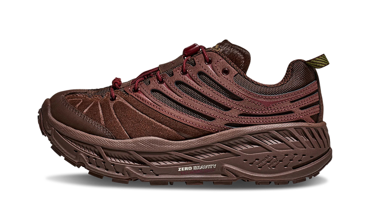 HOKA ONE ONE STINSON EVO OG TP COLD BREW VARSITY BURGUNDY
